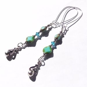 Gypsy Jewels Festival Earrings Boho Ornate Glam